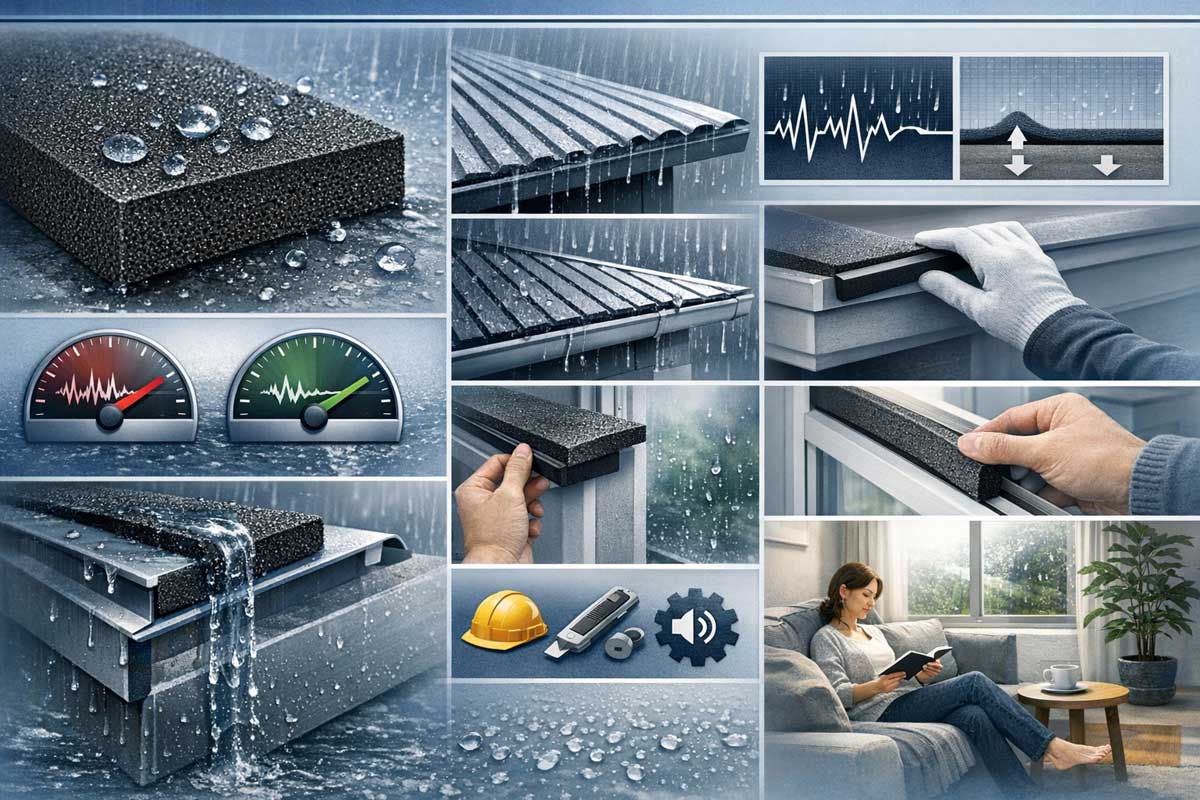 静寂を取り戻せポッドキャスト - 雨音防止シート完全ガイド